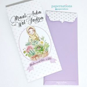 Flower Lady Money Envelope